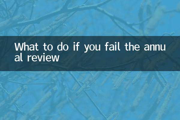 यदि आप वार्षिक समीक्षा में असफल हो जाते हैं तो क्या करें?