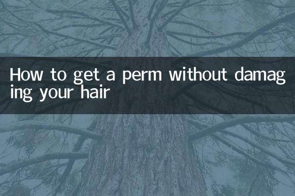 اپنے بالوں کو نقصان پہنچائے بغیر پرم کیسے حاصل کریں