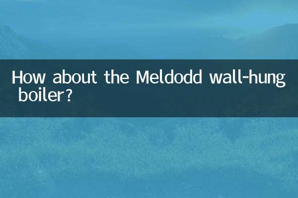 How about the Meldodd wall-hung boiler?