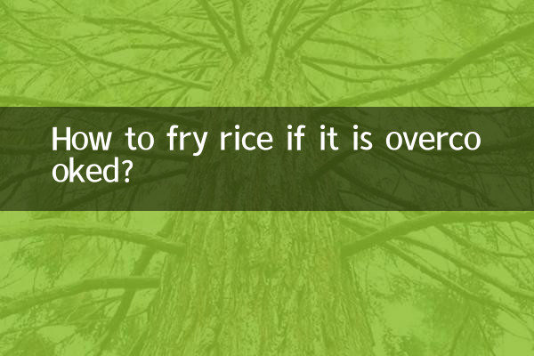 اگر برنج بیش از حد پخته شد چگونه سرخ کنیم؟