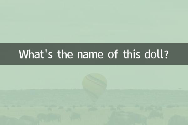 Quel est le nom de cette poupée ?