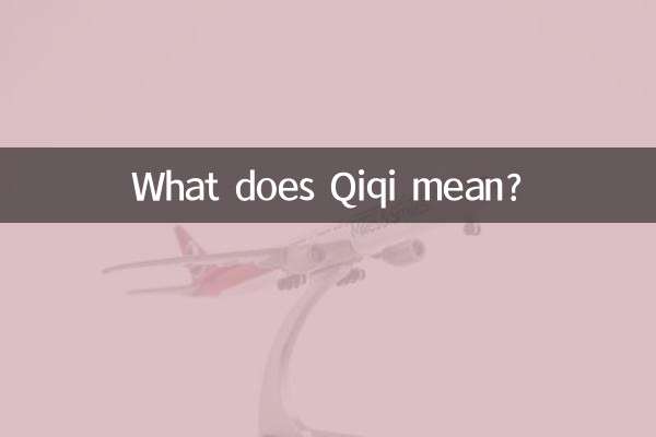 Qiqi은 무슨 뜻인가요?