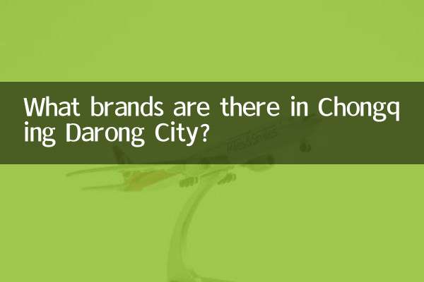 Какие бренды есть в городе Чунцин Даронг?