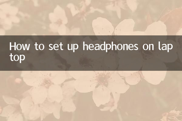 كيفية إعداد سماعات الرأس على الكمبيوتر المحمول