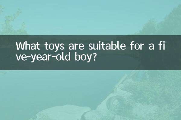 Какие игрушки подойдут пятилетнему мальчику?