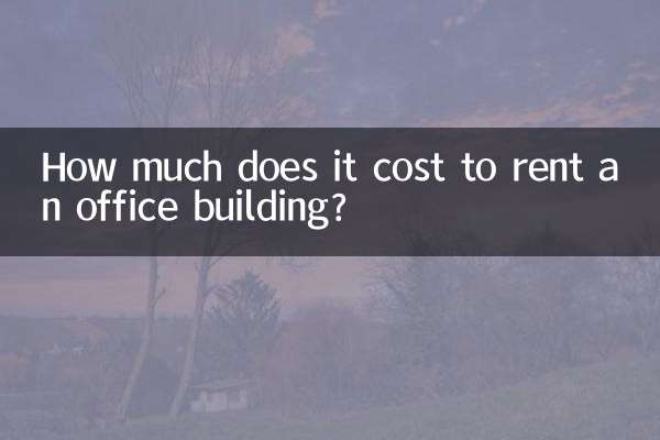 How much does it cost to rent an office building?