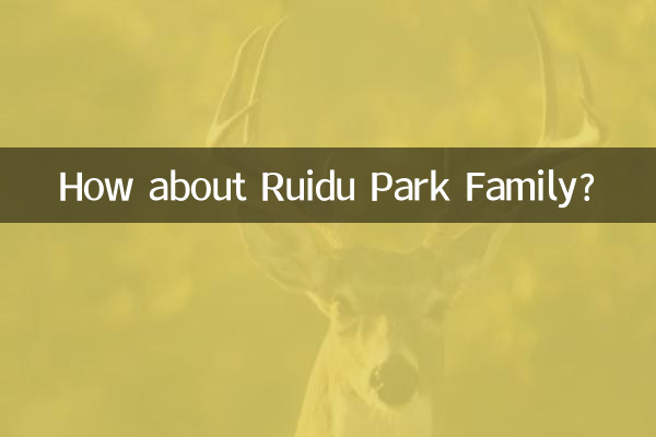 ¿Qué tal la familia Ruidu Park?