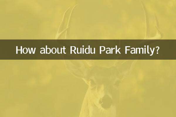¿Qué tal la familia Ruidu Park?