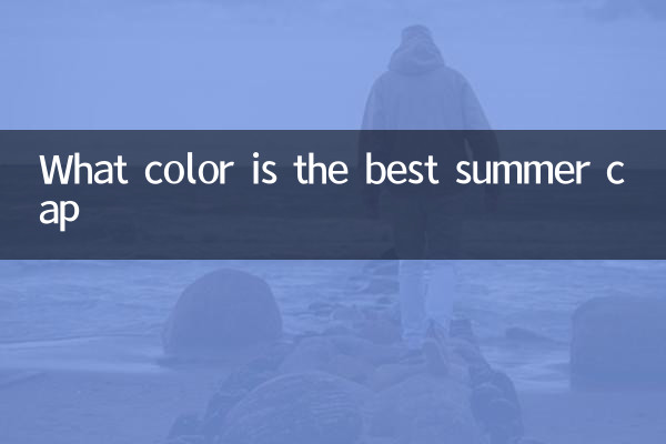 Que cor é o melhor boné de verão