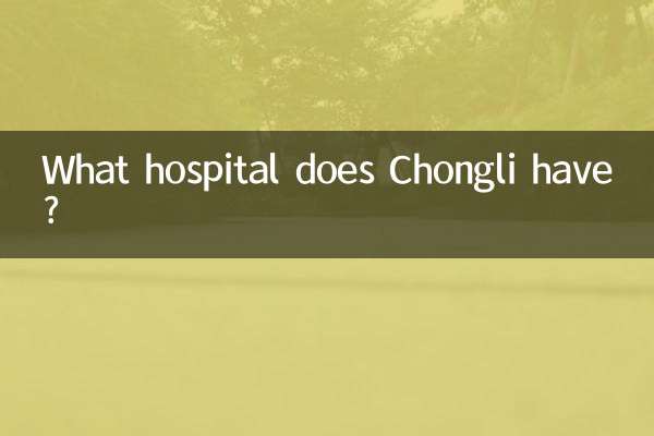 崇禮有什麼醫院