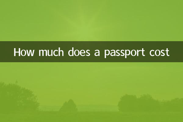 How much does a passport cost