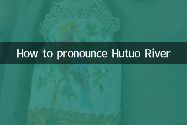 Wie man den Hutuo River liest