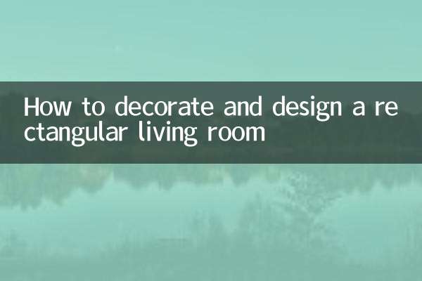 Como decorar e projetar uma sala retangular