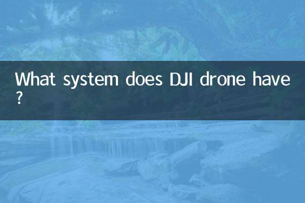 ما هو النظام الذي تمتلكه طائرة DJI بدون طيار؟