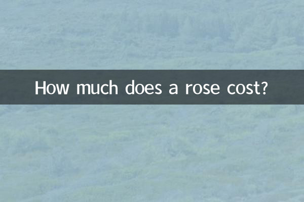 Quanto costa una rosa?