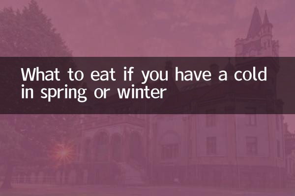 Was man bei einer Erkältung im Frühling oder Winter essen sollte