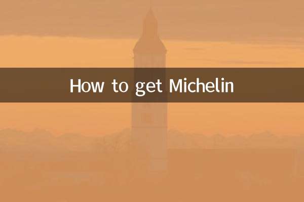 কিভাবে Michelin পেতে