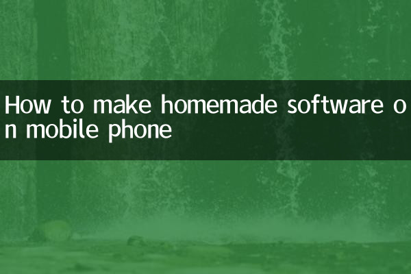 Como fazer software caseiro no celular