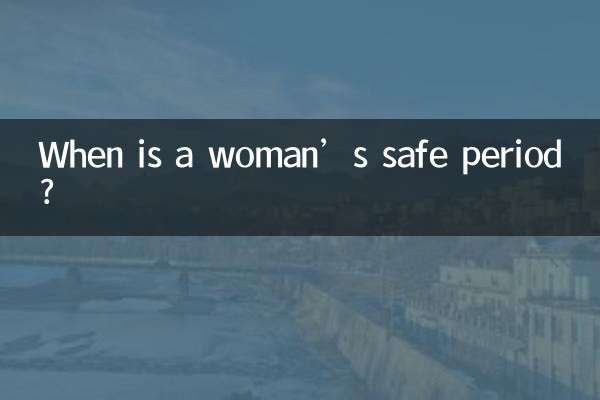 Когда у женщины безопасный период?