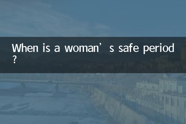 Когда у женщины безопасный период?