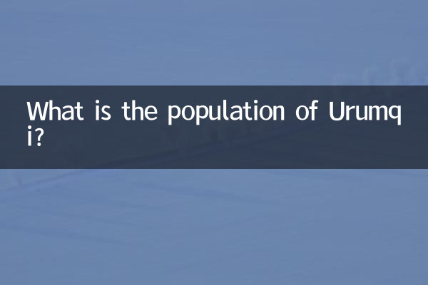 اروومکی کی آبادی کیا ہے؟