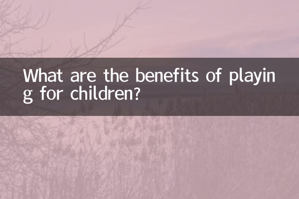 শিশুদের জন্য খেলার সুবিধা কি?