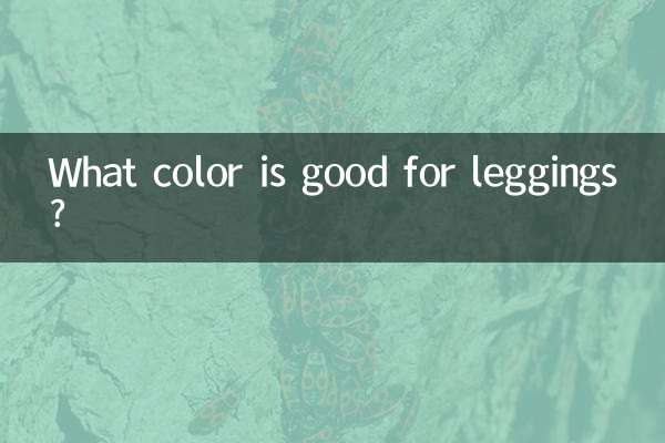 Di che colore va bene per i leggings?