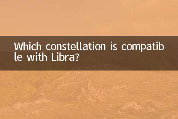 Which constellation is compatible with Libra?