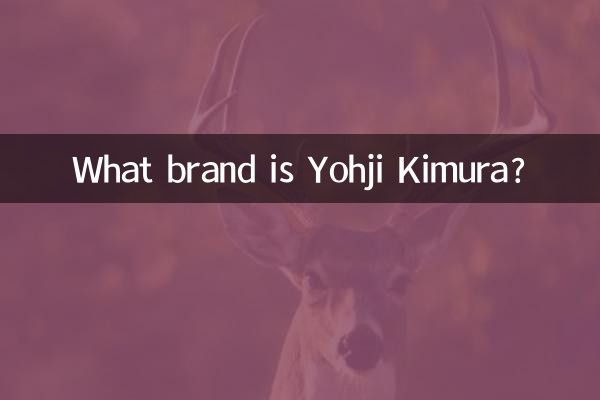 What brand is Yohji Kimura?