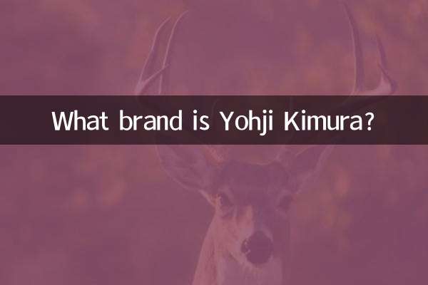 What brand is Yohji Kimura?