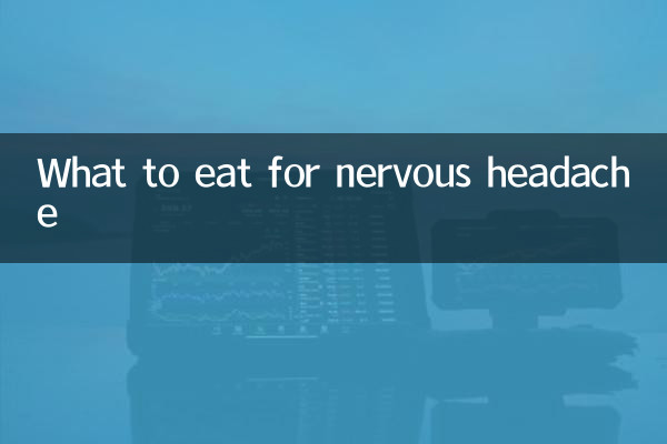 O que comer para dor de cabeça nervosa