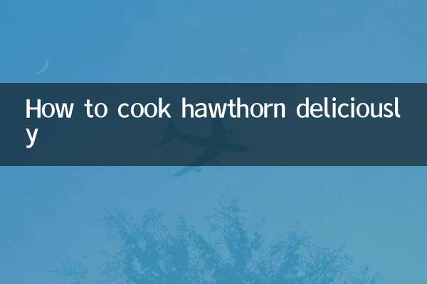 Comment cuisiner délicieusement l'aubépine