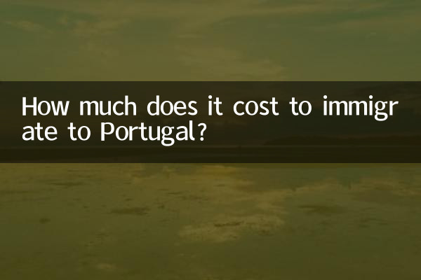 ¿Cuánto cuesta emigrar a Portugal?