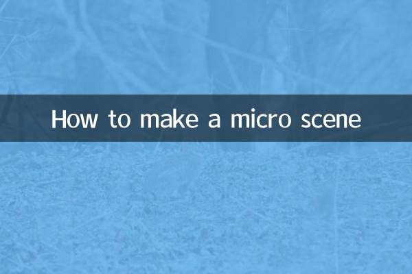 माइक्रो सीन कैसे बनाये