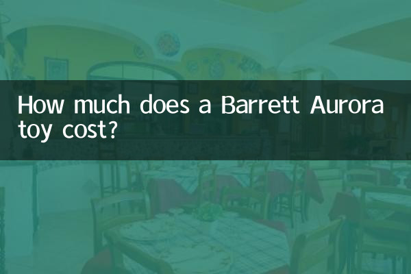Wie viel kostet ein Barrett Aurora-Spielzeug?