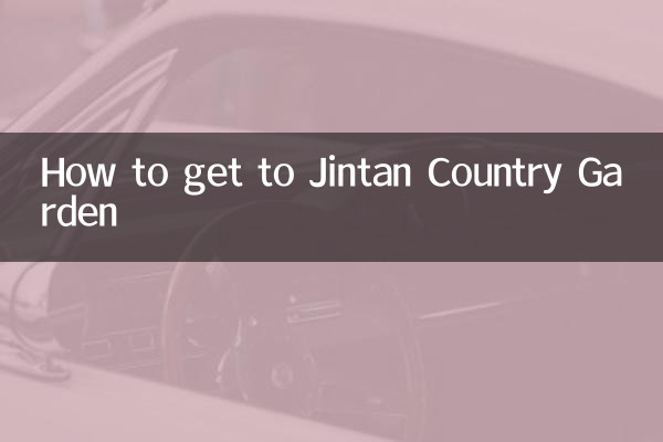 Cómo llegar al jardín campestre de Jintan