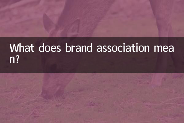 ব্র্যান্ড অ্যাসোসিয়েশন মানে কি?
