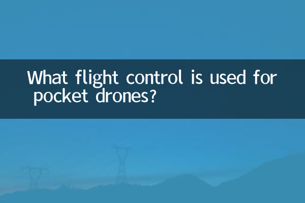 Welche Flugsteuerung wird für Taschendrohnen verwendet?