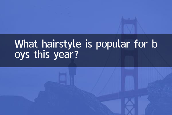 ¿Qué peinado es popular entre los niños este año?