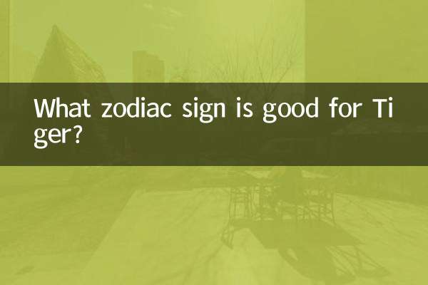 Qual signo do zodíaco é bom para o Tigre?