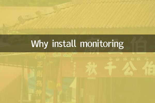 لماذا تثبيت المراقبة