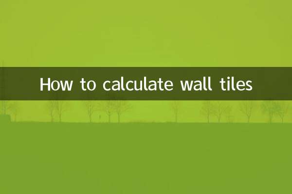 Comment calculer les carreaux muraux