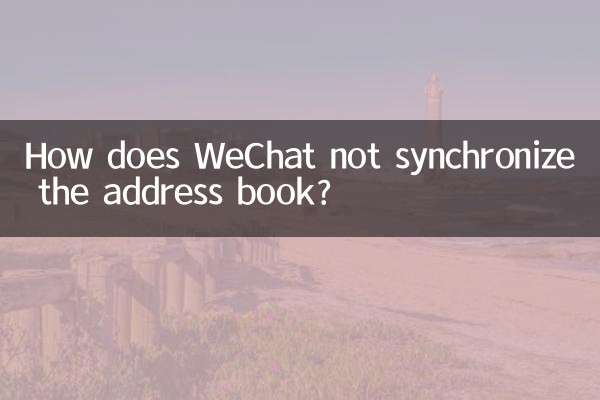 Warum synchronisiert WeChat das Adressbuch nicht?