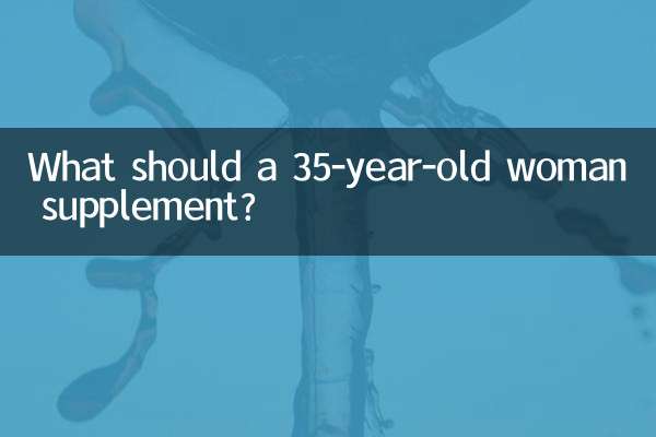 Was sollte eine 35-jährige Frau ergänzen?