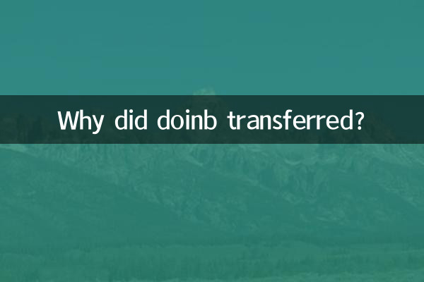 Doinb का तबादला क्यों किया गया?