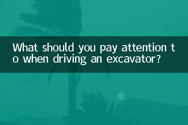 ¿A qué se debe prestar atención al conducir una excavadora?