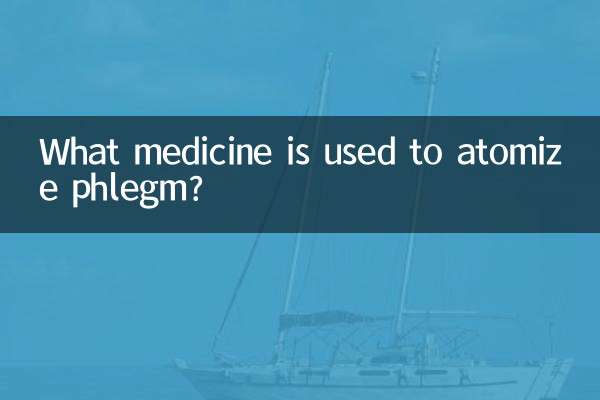 Quel médicament est utilisé pour atomiser les mucosités ?