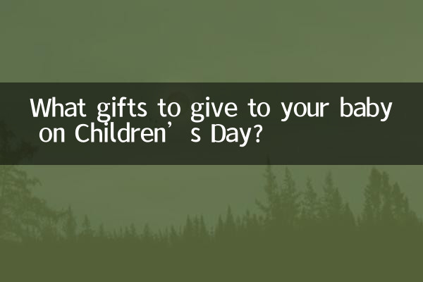 Welche Geschenke können Sie Ihrem Baby zum Kindertag machen?