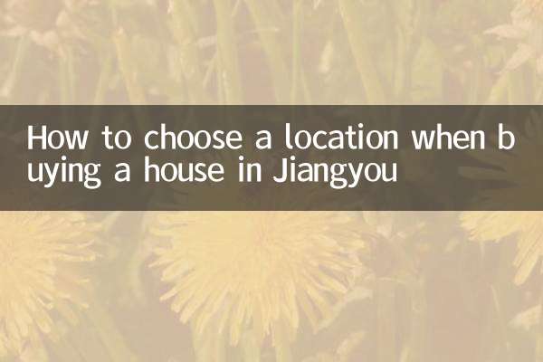 كيفية اختيار الموقع عند شراء منزل في Jiangyou