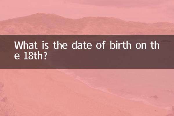 What is the date of birth on the 18th?